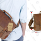 Lifewit Men’s Briefcase Vintage Leather Laptop Bag | $30 | Amazon | Use code 8AWUICML